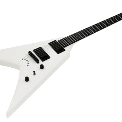 S by Solar VB4.6W – White Electric Guitar for sale
