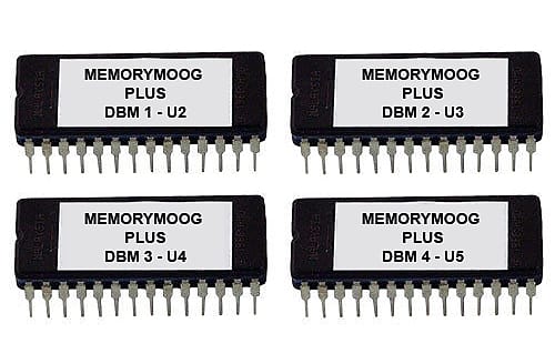 Moog MemoryMoog Plus OS Version DBM Firmware Update Upgrade Memory Moog Rom Eprom image 1