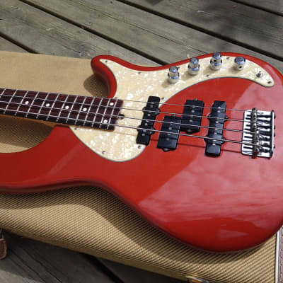 Fender Stu Hamm Artist Series Signature Urge II Bass 1999 - 2007 - Bright Sapphire Metallic image 2