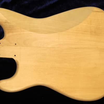 Spalted Maple Top / Basswood Strat body Standard Hardtail 3lbs 6oz  #3183 image 8