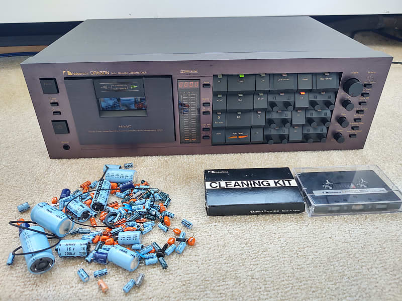 Nakamichi Dragon Cassette Deck Recapped  Fully Serviced image 1