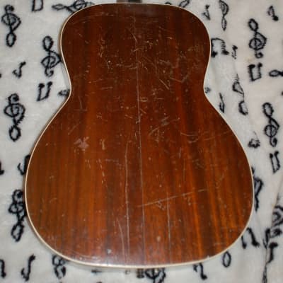 Regal REGAL Double Sound Hole Flat Top Acoustic Guitar- "Borg Balancing Control Tone Refiner" image 5
