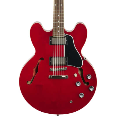 Epiphone ES-335 Semi-Hollowbody Electric Guitar, Cherry image 1