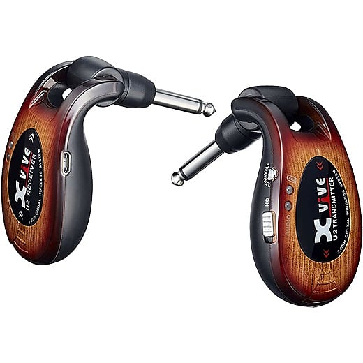Xvive U2 Guitar Sistema Wireless Digitale Sunburst Cuffie & In Ear image 1