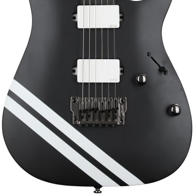 Ibanez JB Brubaker Signature JBBM30 Electric Guitar - Black Flat  Bundle with Snark ST-8 Super Tight Chromatic Tuner... (4 Items) image 2