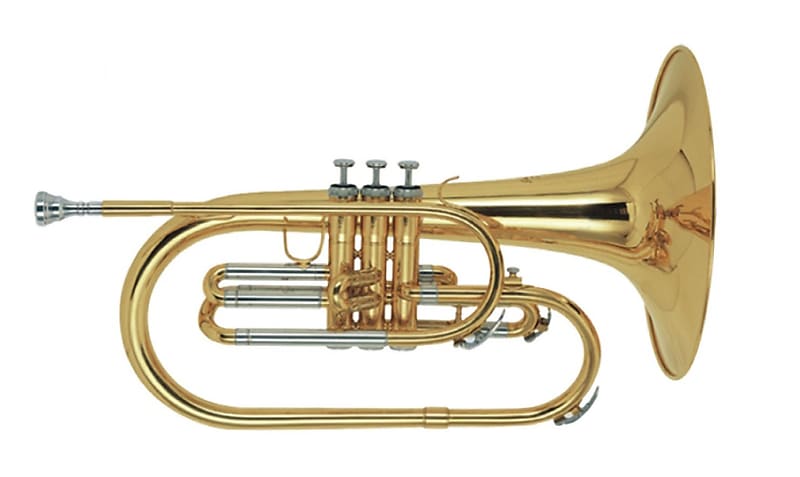Stagg F Marching Mellophone w/ Case image 1