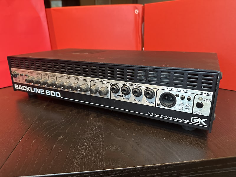 Gallien-Krueger Backline 600 2-Channel 300-Watt Bass Amp Head 2005 - 2012 -  Black