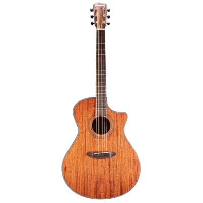 Breedlove Wildwood Concerto Satin CE African Mahogany-African Mahogany, Acoustic-Electric, Mint for sale