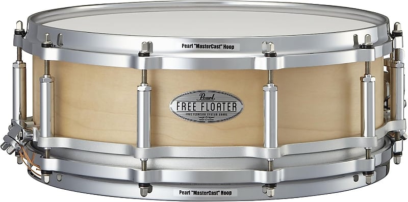 Pearl 14x5" Free Floater Snare Drum - Maple (FTMM1450321) image 1