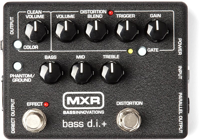 MXR Bass DI+ M80 Direct Box Pedal image 1