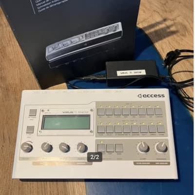 Access Virus TI Snow Desktop Digital Synthesizer 2010s - White