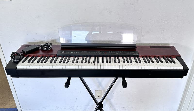 Yamaha P120 88 Key Stage Piano With Speakers Cherry | Reverb