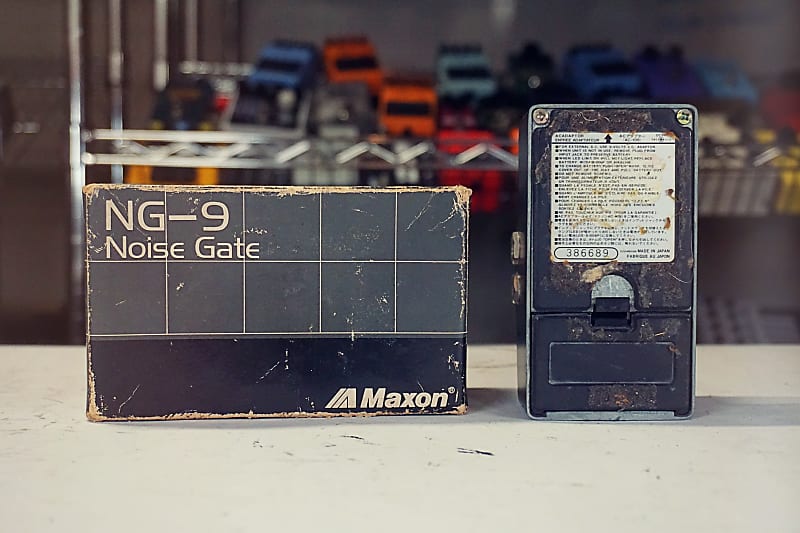 Maxon NG-9 Noise Gate w/Box | Vintage 1980s Made in Japan | Reverb