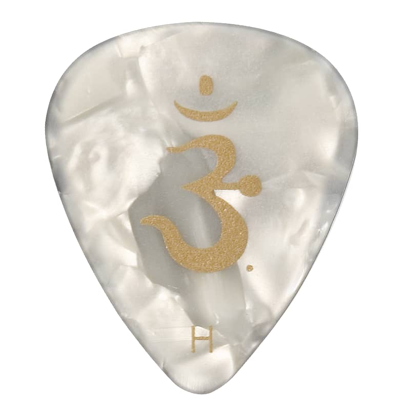 Paul Reed Smith PRS White Pearloid Celluloid Guitar Picks (12 Pack) – Heavy
