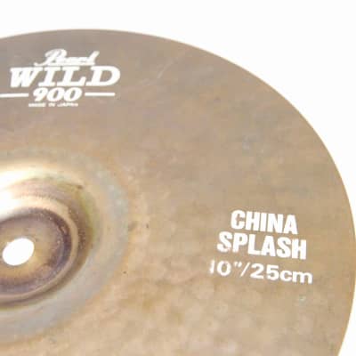 中古】Pearl Wild 900 Chine Splash スプラッシュシンバル 10
