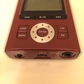 Tascam MP-GT-1 Red Portable MP3 Guitar Trainer