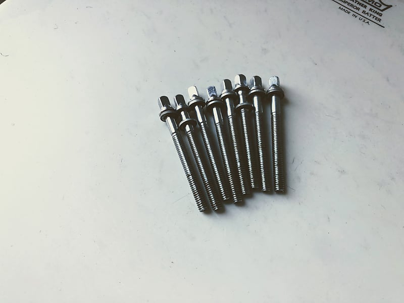 Genuine Ludwig Vintage (8) Tension Rods 1970's Really Nice Condition Chicago USA #1 image 1