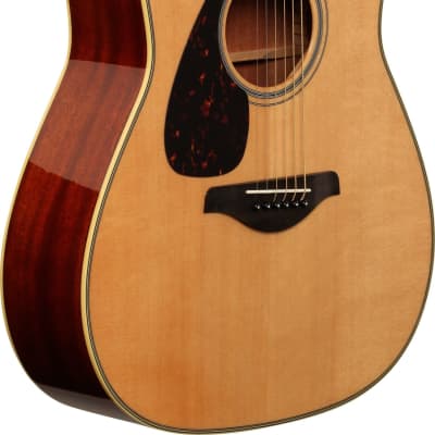 Yamaha FG820L Left-Handed Spruce Top Acoustic Guitar image 4