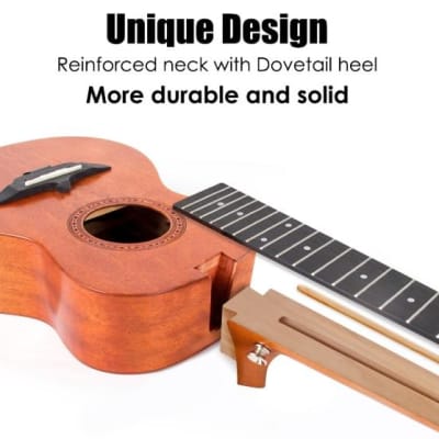 Electric Ukulele - Free Shipping - ukulele with EQ / United States / 23 inches image 7