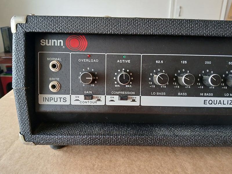 Sunn Coliseum-300 300-Watt Bass Amplifier Head | Reverb