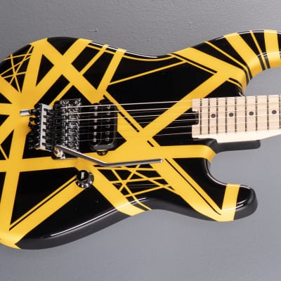 EVH Striped Series - Black with Yellow Stripes for sale