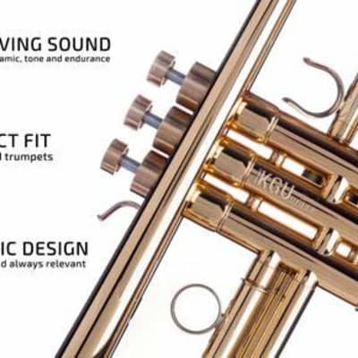 Immagine Trumpet Trim Kit for Holton MF550  Heavy Raw Brass - 2