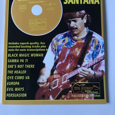 Jam with Carlos Santana (w/ CD!) Guitar Tab | Reverb