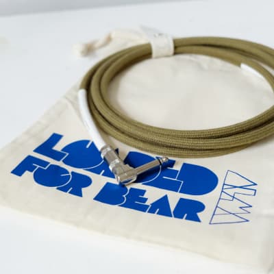 Loaded for Bear Audio ALMA Deluxe Instrument Cable 4,5m (Mossed) 2022 Mossed for sale