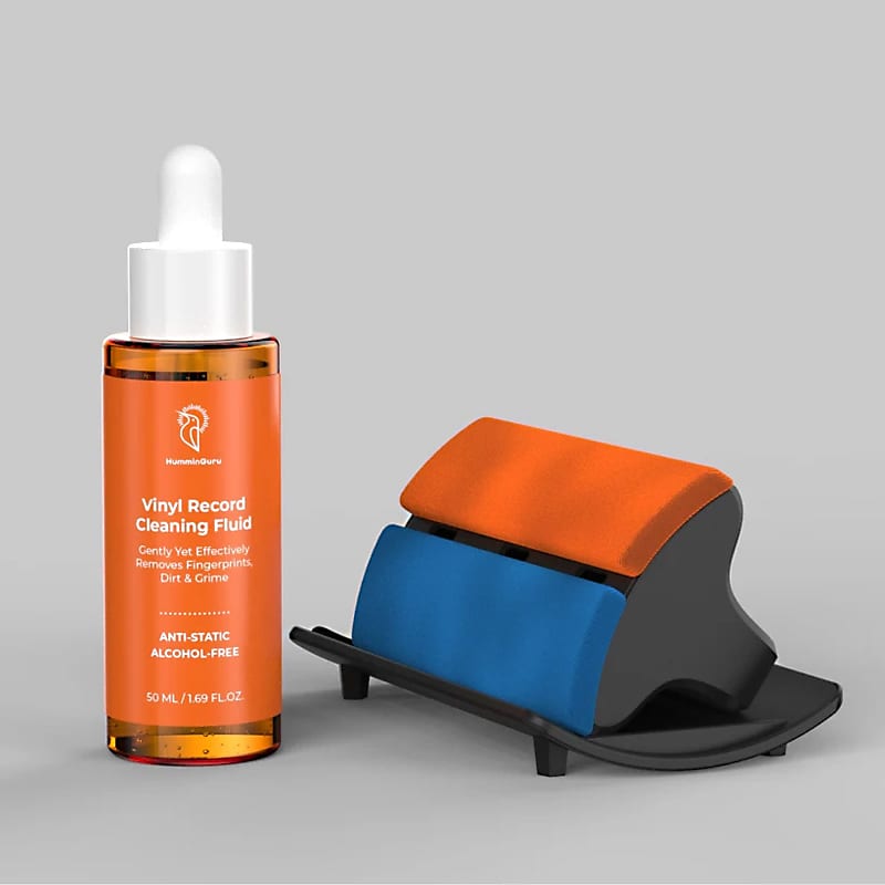 HumminGuru: I-Brush Vinyl Record Cleaning Kit  			