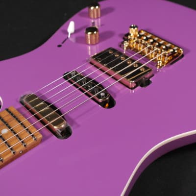 Ibanez Lari Basilio Signature LB1 Electric Guitar - Violet image 8