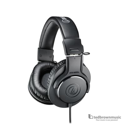 Audio-Technica ATH-M20X Professional Monitor Headphones - Black image 3
