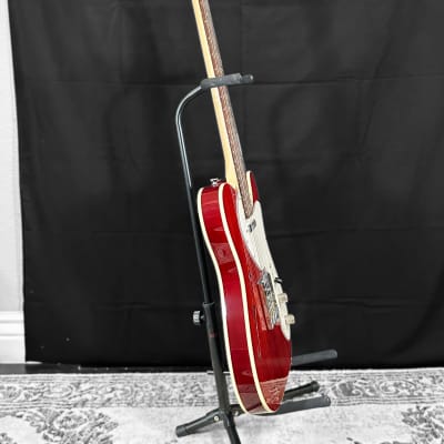 Keith Holland Custom T-NS-Thinline - Translucent Red Wine image 4