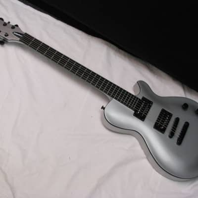 Michael Kelly Patriot Magnum electric guitar - Metallic Silver - 25" scale image 1