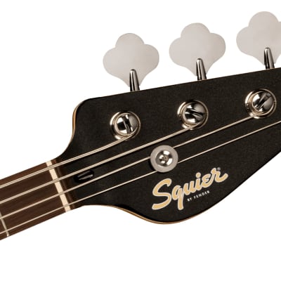 Fender Squier Paranormal Rascal Bass HH - Metallic Black image 2