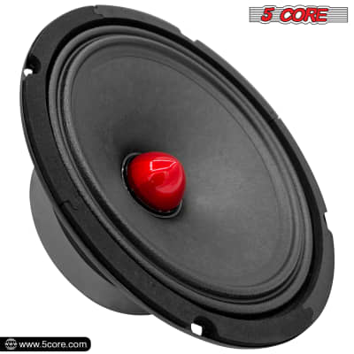 5 Core 8 Inch Subwoofer Car Audio Speaker Midrange with 190W RMS 4 Ohm Voice Coil 1.5 Inch Sub Woofer MR 8 BLT R 4oHM image 6