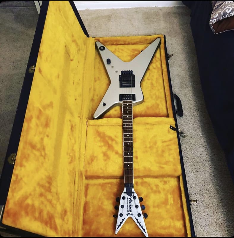 限定品！ washburn DIME3 White Lihtning