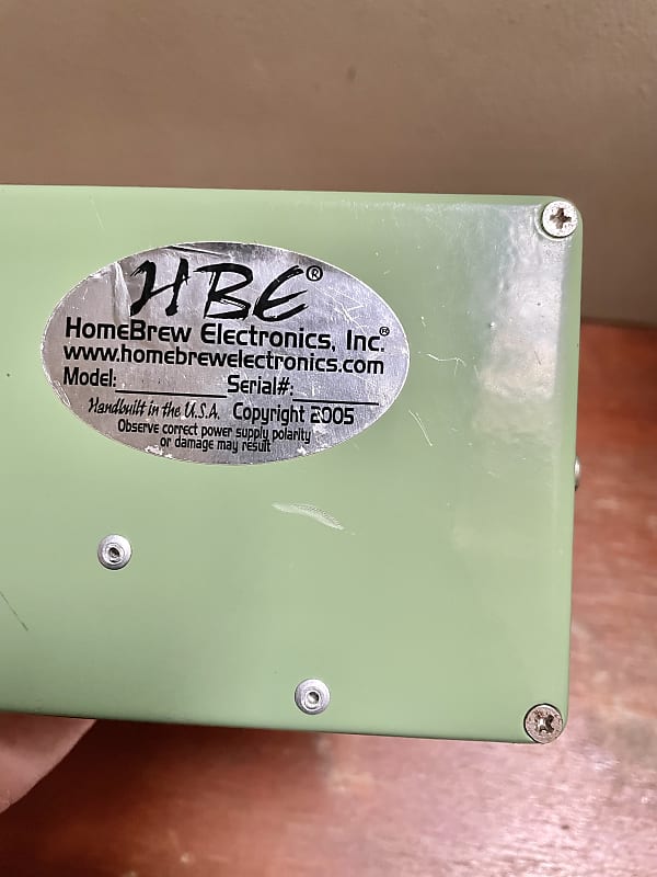 お買い得定番[中古] Home Brew Electronics（H.B.E） BIG D 5種のダイオードと2種のクリップの組み合わせで多彩な質感を表現 [OI735] オーバードライブ