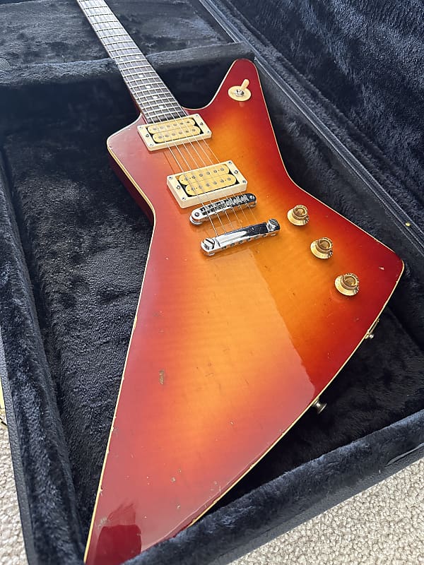 Greco EX (explorer) 1978 - Sunburst Guitar - EX800HR | Reverb