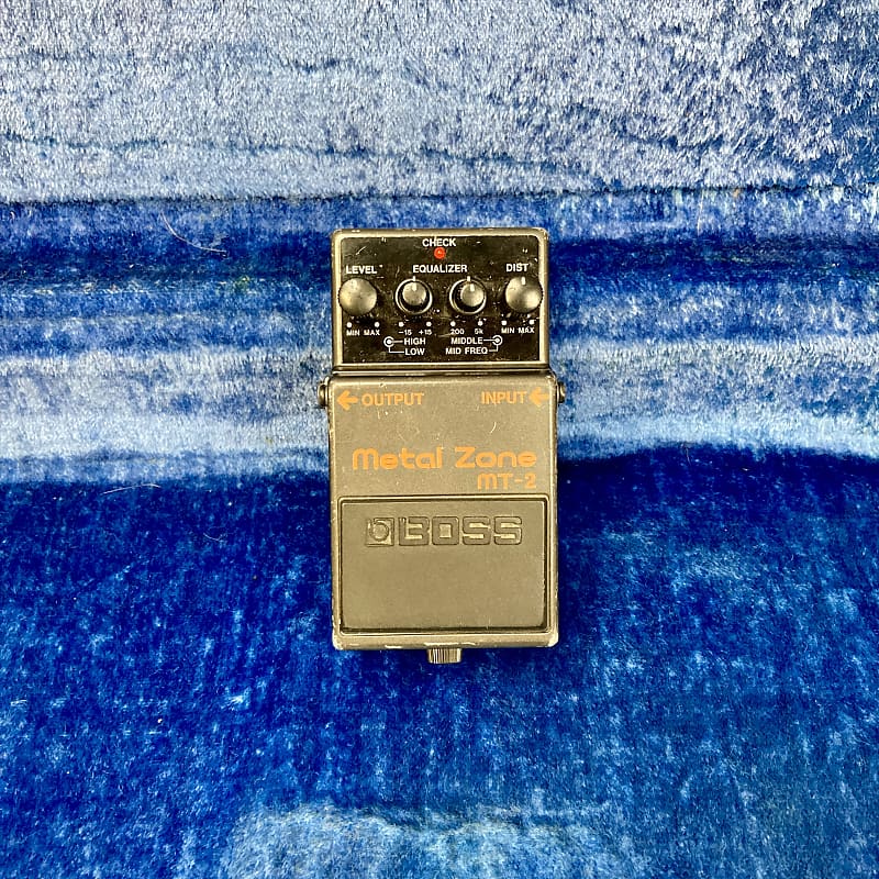 Used Boss Metal Zone MT2 Distortion Pedal Reverb Australia
