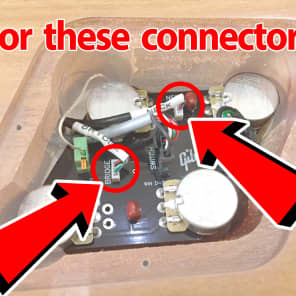 2 Gibson Quick Connect Pickup Adapters (One Pair) Kit image 4