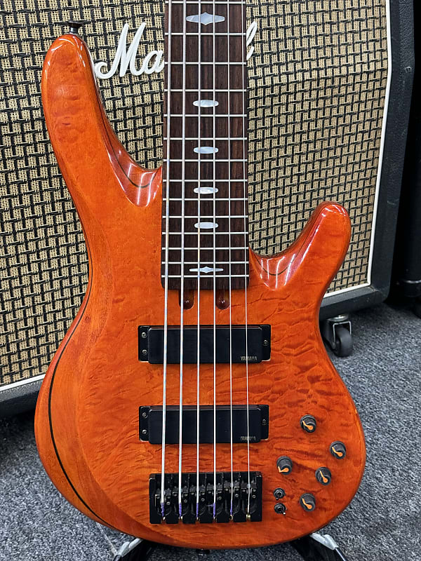 Yamaha TRB1006 6 String Bass Aguilar Preampl | Reverb