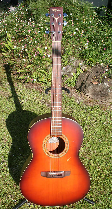 Yairi R1-RB OOO size Acoustic Guitar 2000 Sunburst+ Yairi Hard