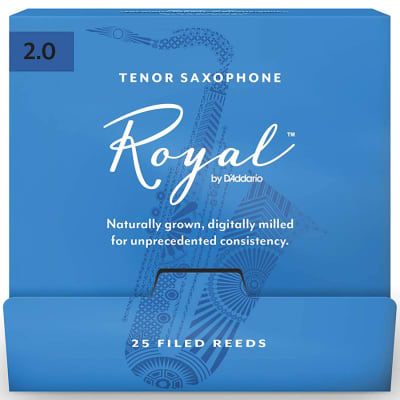 Royal Tenor Saxophone Reeds - #2, 25 Box image 2