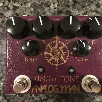 ギター Analog.Man KING of TONE V4 Analogman King of Tone V4 with Both Side High Gain Option