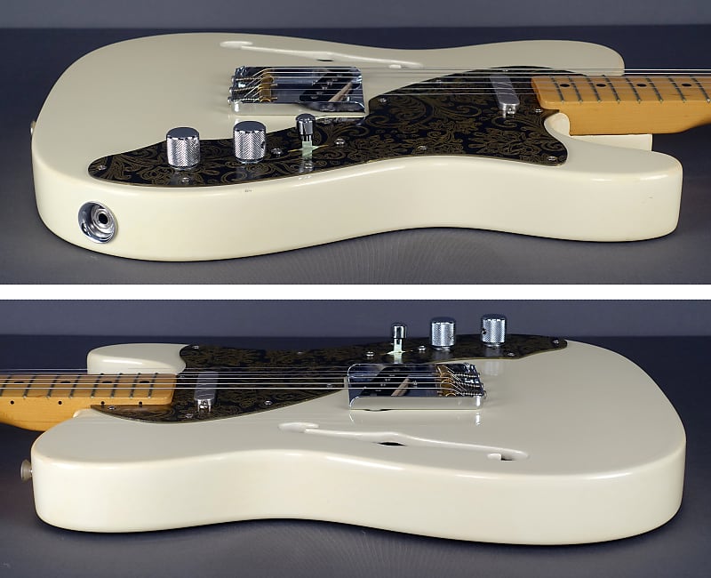 2006 Fender Thinline Telecaster 1969 Reissue 69 RI White