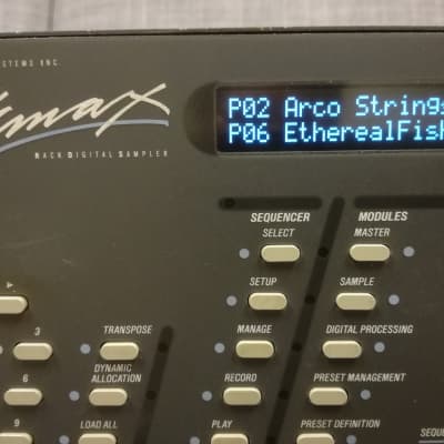 E-MU Systems Emax I SE Rack /w 2x Extra SSM2047 Voice Chips IC's image 3