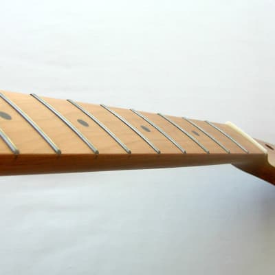 Roasted PADDLE-Head TELE Neck /Unfinished/ 22 Medium JUMBO/ TELECASTER / w/Warmoth Nut (fits Fender) image 6