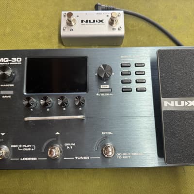 NuX MG-30 Versatile Modeling Guitar Processor | Reverb NuX MG-30 Versatile Modeling Guitar Processor | Reverb