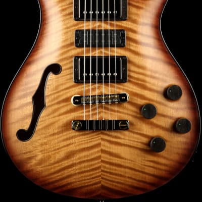 PRS Private Stock #9019 McCarty 594 Semi-hollow - Natural Smoked Burst image 2