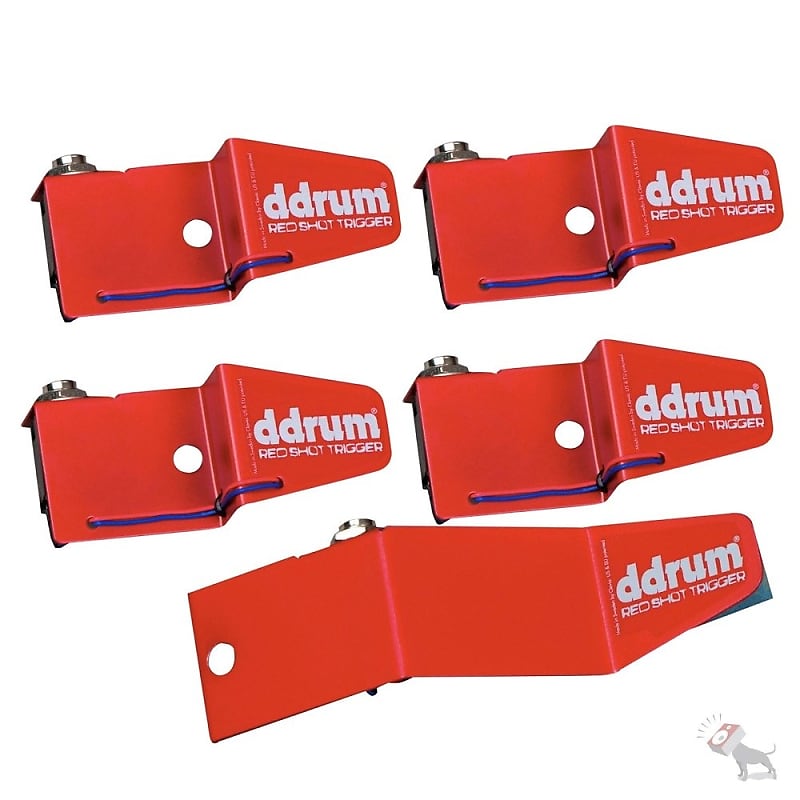 Mint ddrum Red Shot Triggers Kit (5-Piece) image 1